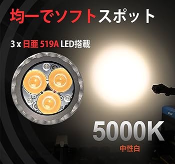 Amazon.co.jp: ACEBEAM E70 MINI 懐中電灯 2022最新 519A LED